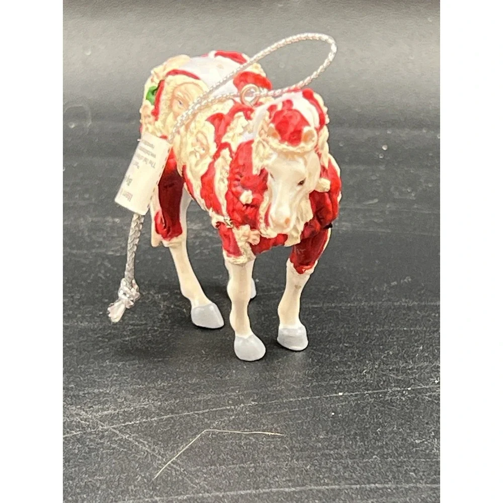 2005‎ Retired Trail of Painted Ponies Big Red Santa Christmas Ornament 12325